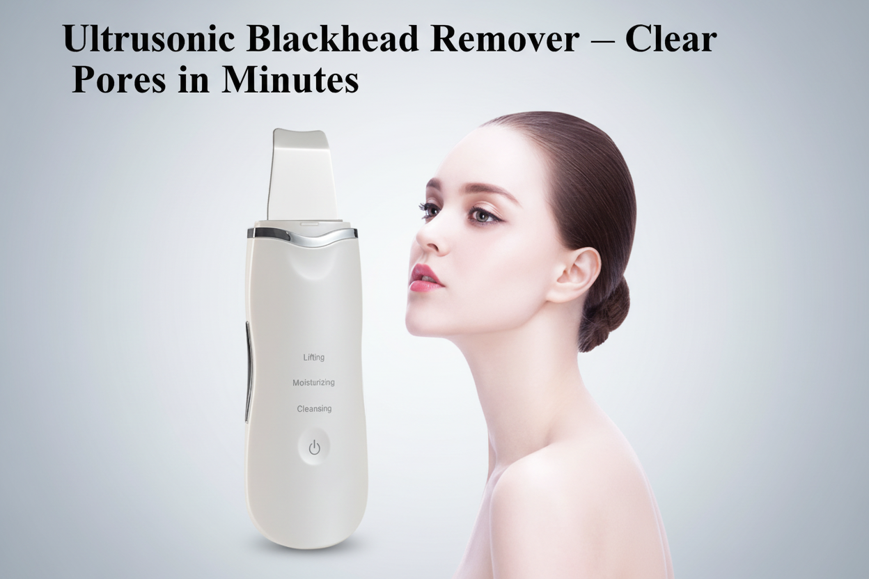 Ultrasonic Blackhead Remover — Clear Pores in Minutes