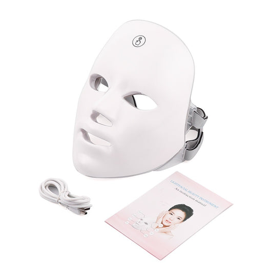 Skin rejuvenation LED facial beauty device